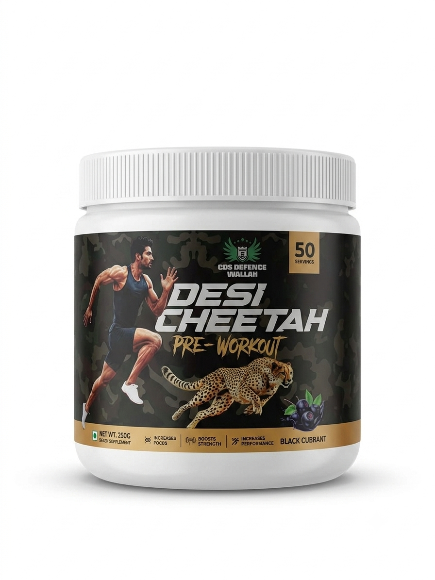 CDS Defence Wallah - DESI CHEETAH Pre-Workout